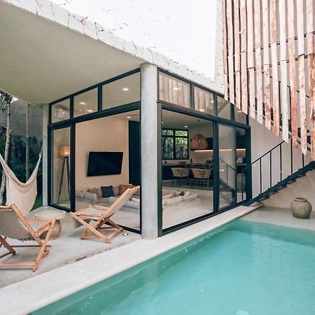 Private Pool Jungle Boho Villa Soona 6A Tulum Esterno foto